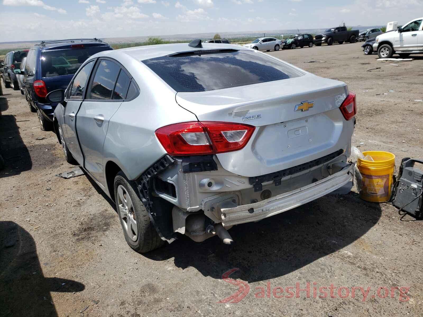 1G1BC5SMXJ7129233 2018 CHEVROLET CRUZE