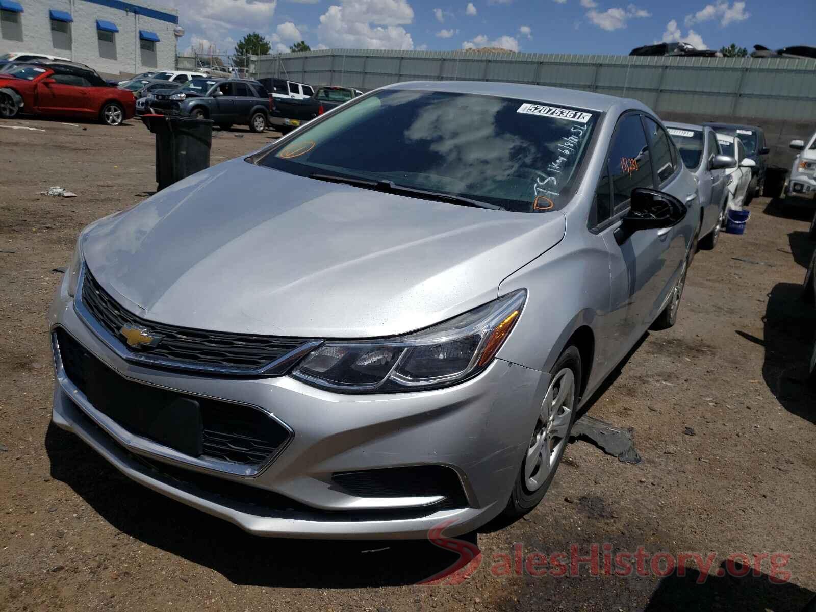 1G1BC5SMXJ7129233 2018 CHEVROLET CRUZE