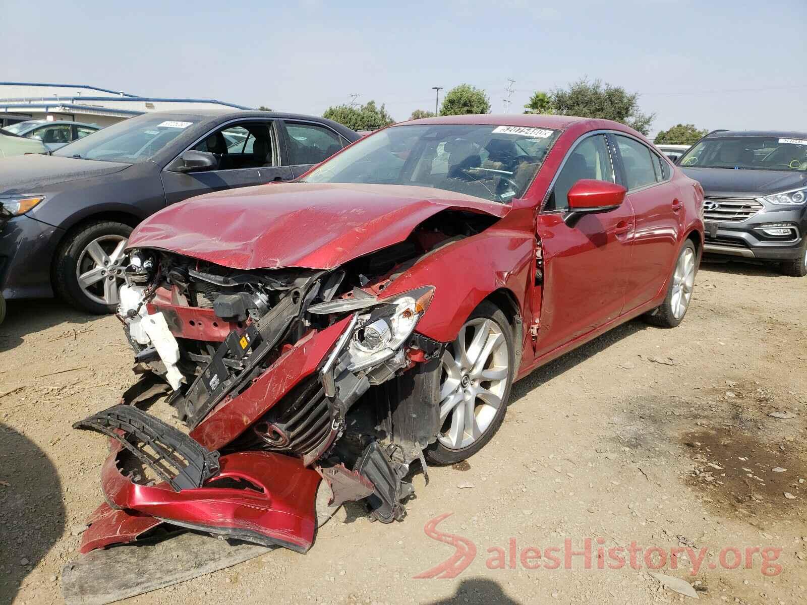 JM1GL1V55H1106630 2017 MAZDA 6