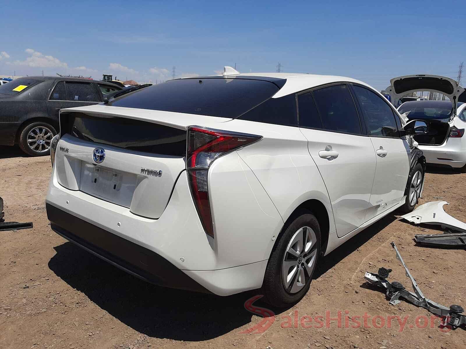 JTDKARFU4H3045294 2017 TOYOTA PRIUS