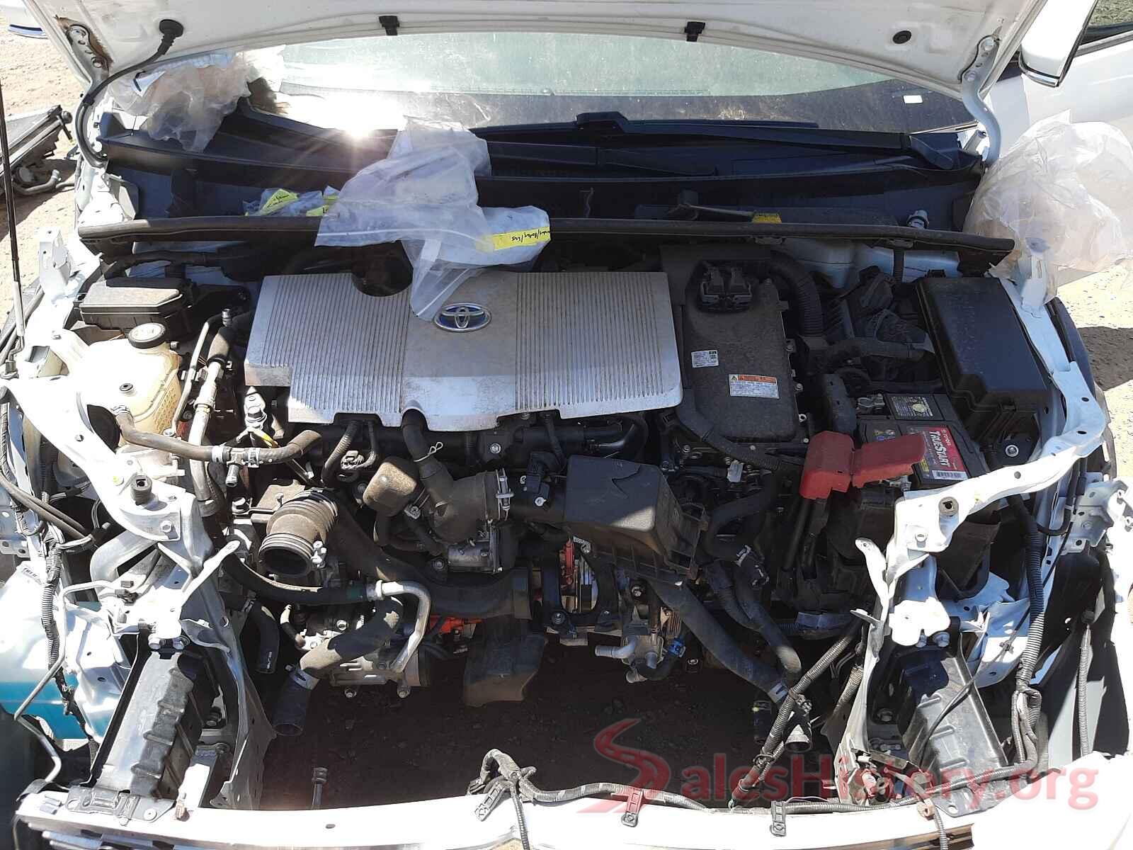 JTDKARFU4H3045294 2017 TOYOTA PRIUS