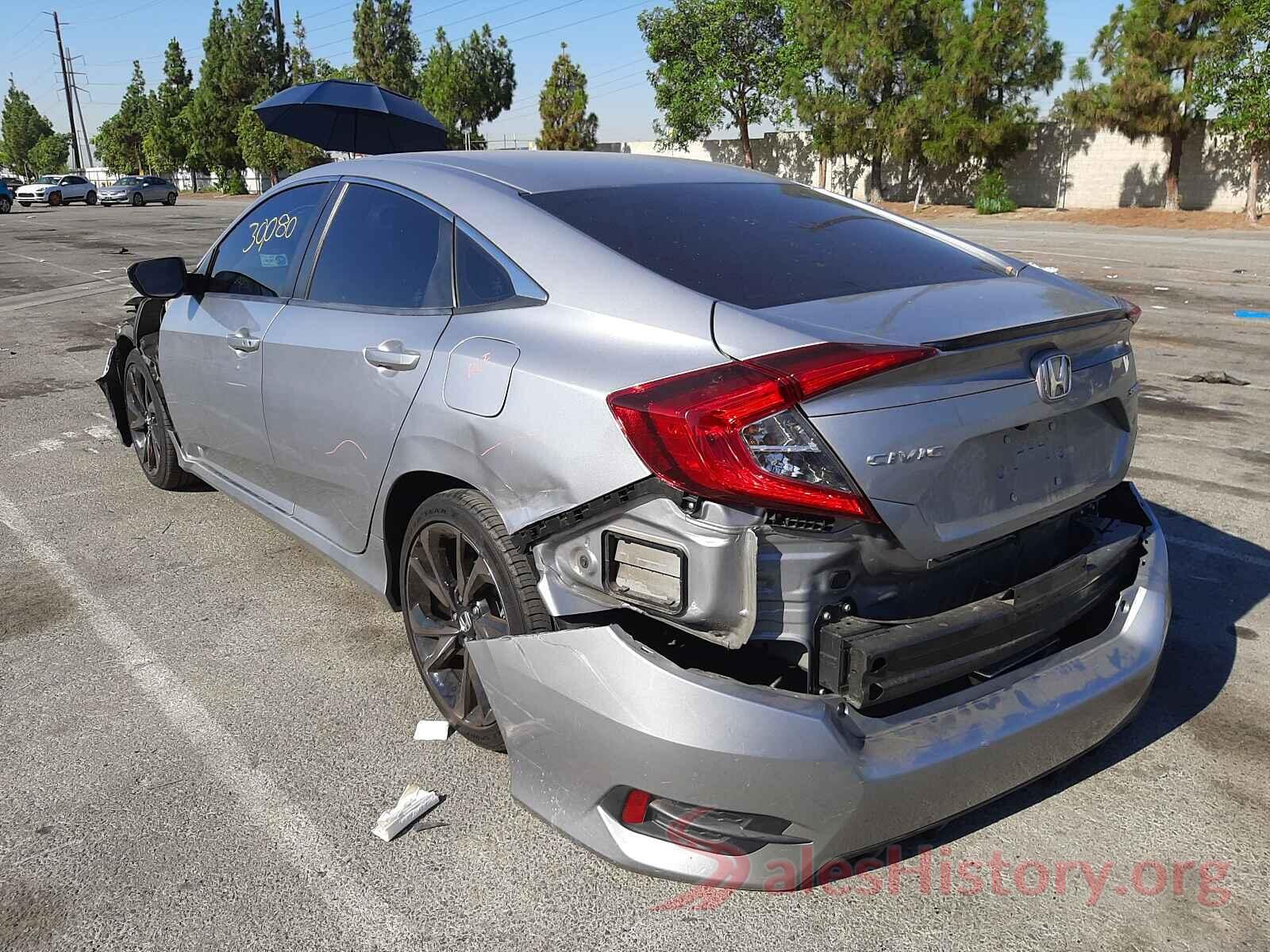 2HGFC2F87KH512784 2019 HONDA CIVIC