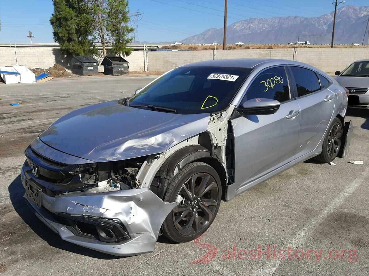 2HGFC2F87KH512784 2019 HONDA CIVIC