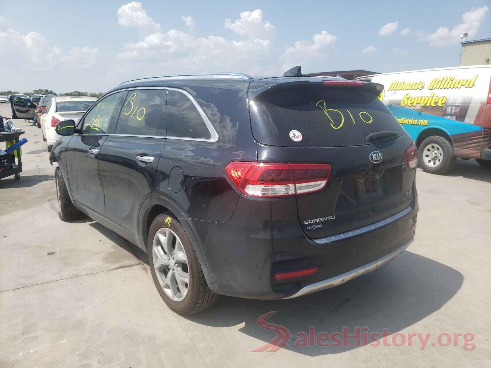 5XYPK4A59GG023663 2016 KIA SORENTO