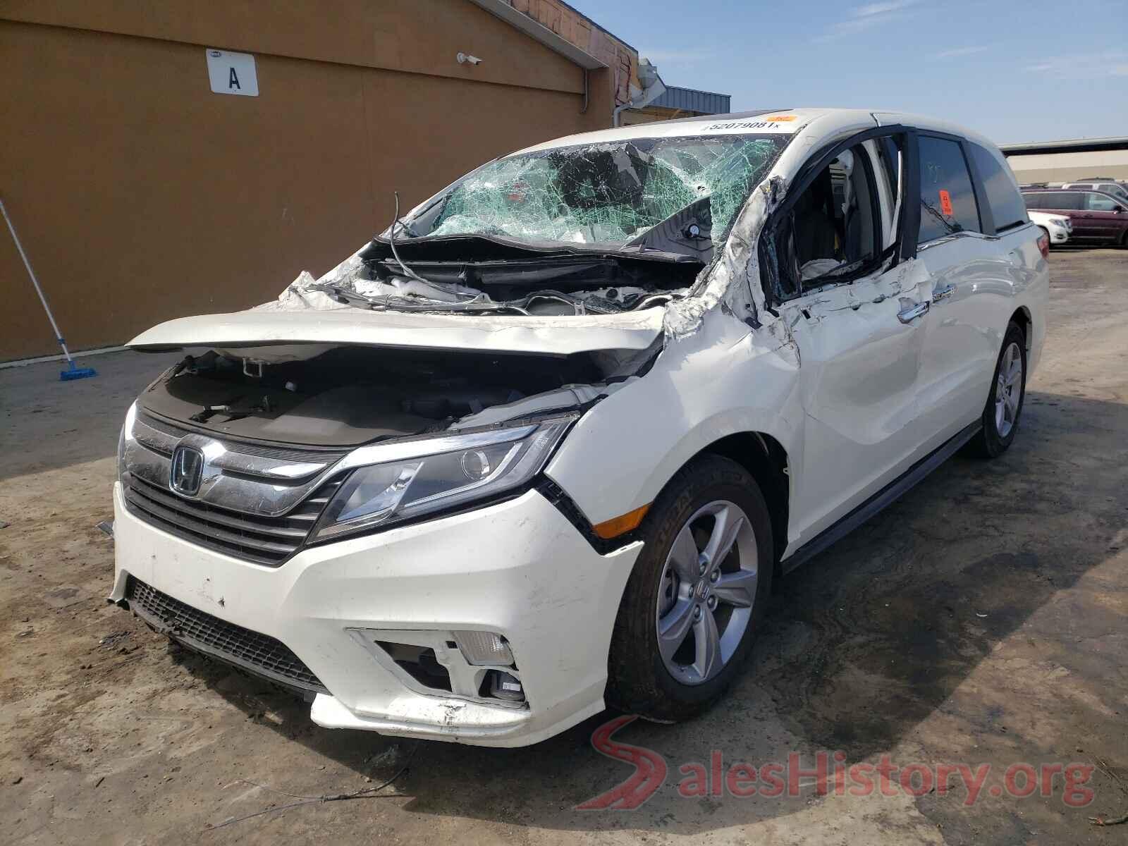 5FNRL6H72KB000623 2019 HONDA ODYSSEY