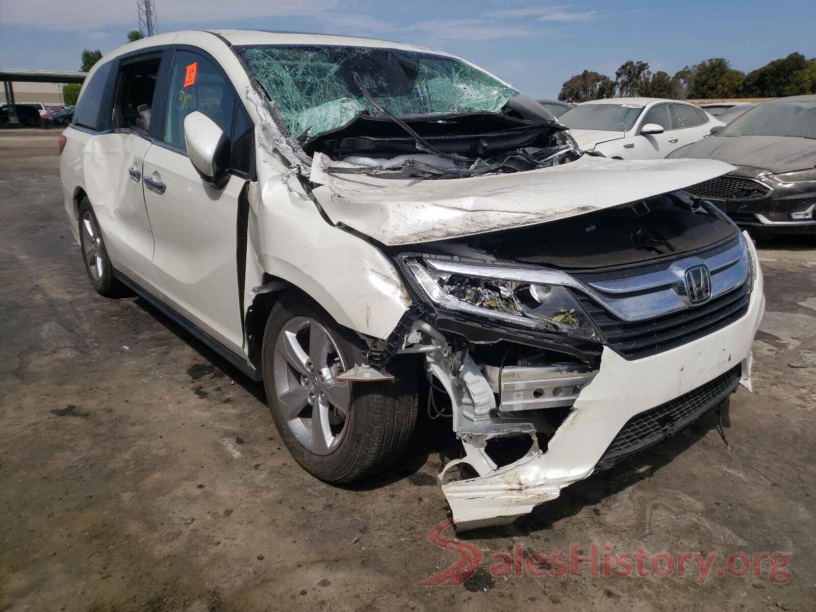 5FNRL6H72KB000623 2019 HONDA ODYSSEY