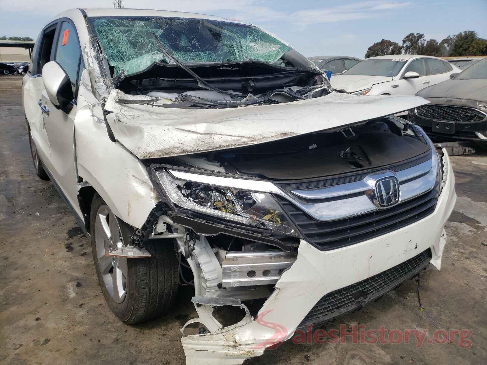 5FNRL6H72KB000623 2019 HONDA ODYSSEY