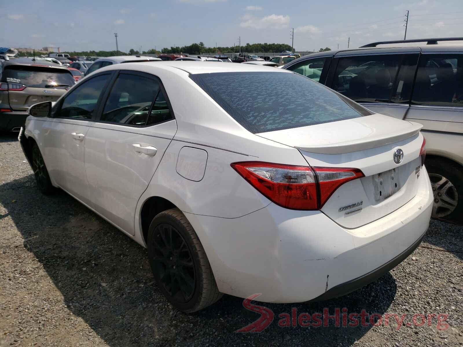 2T1BURHE5GC556774 2016 TOYOTA COROLLA