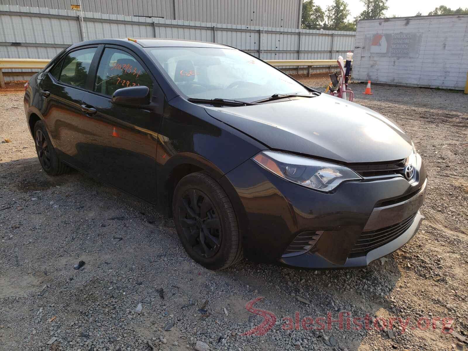 2T1BURHEXGC706037 2016 TOYOTA COROLLA