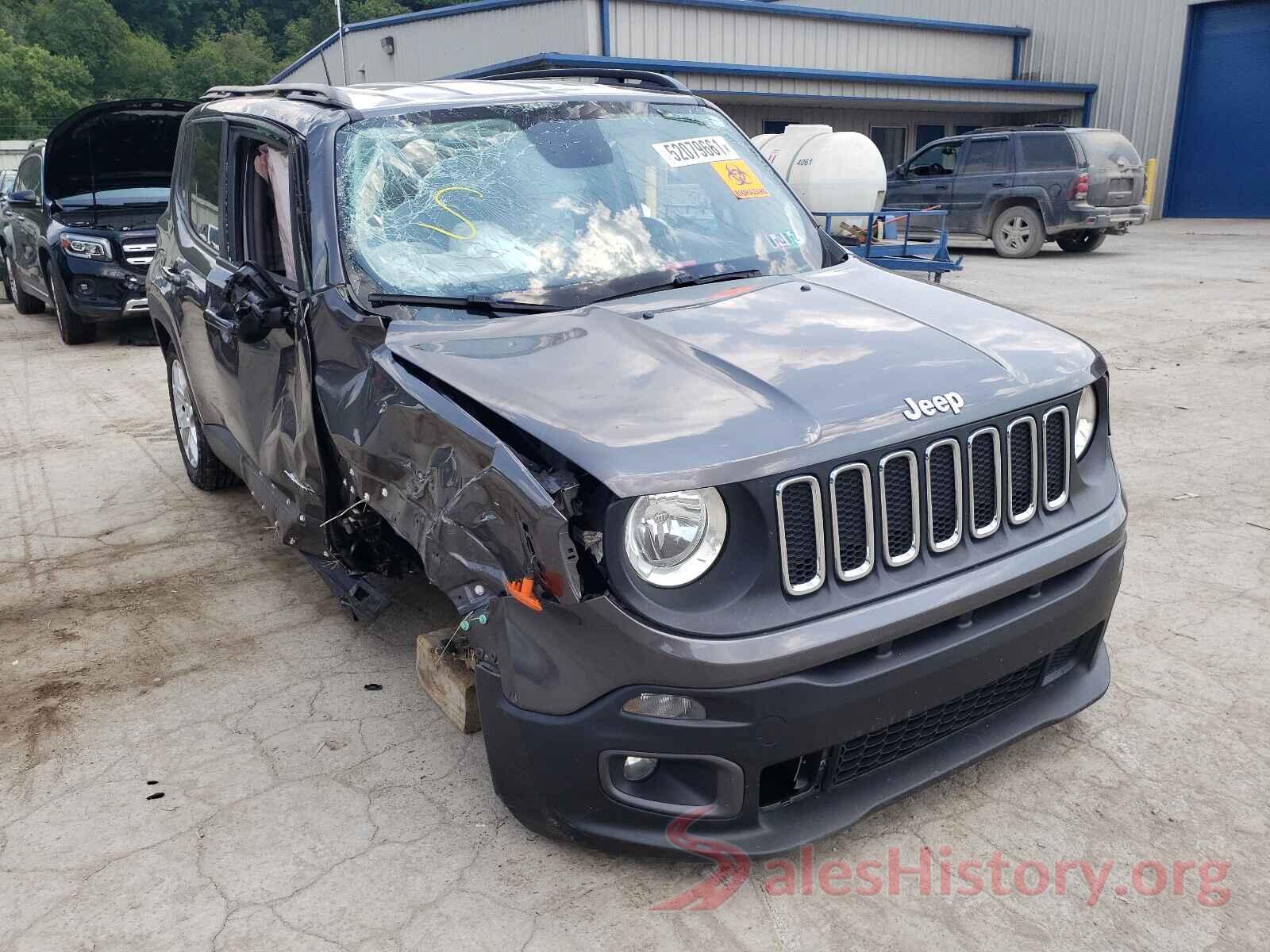 ZACCJBBT2GPD69203 2016 JEEP RENEGADE