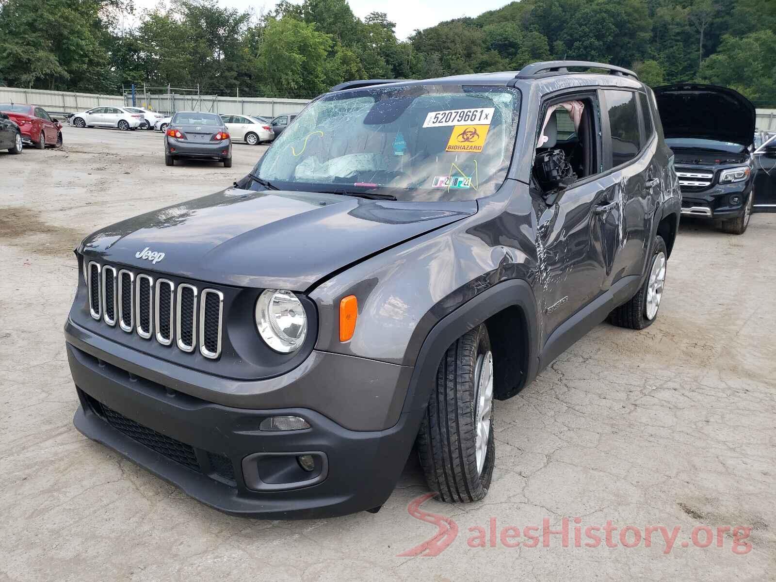 ZACCJBBT2GPD69203 2016 JEEP RENEGADE