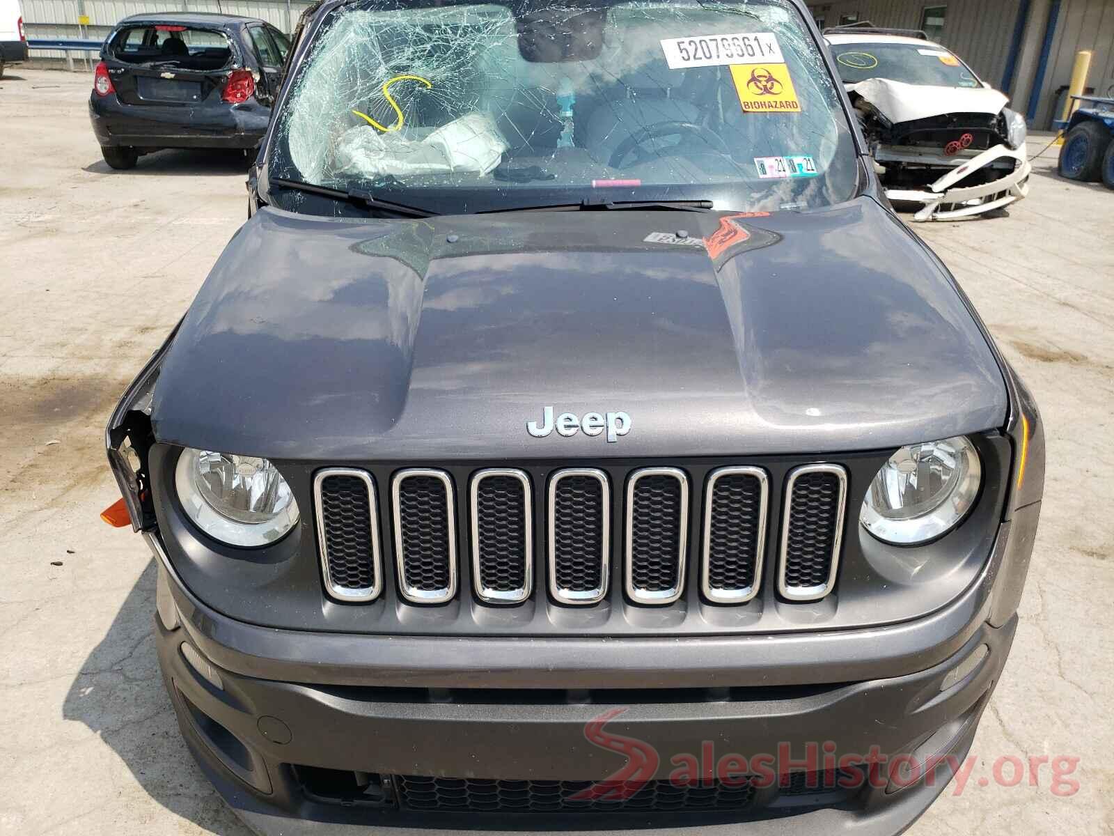 ZACCJBBT2GPD69203 2016 JEEP RENEGADE