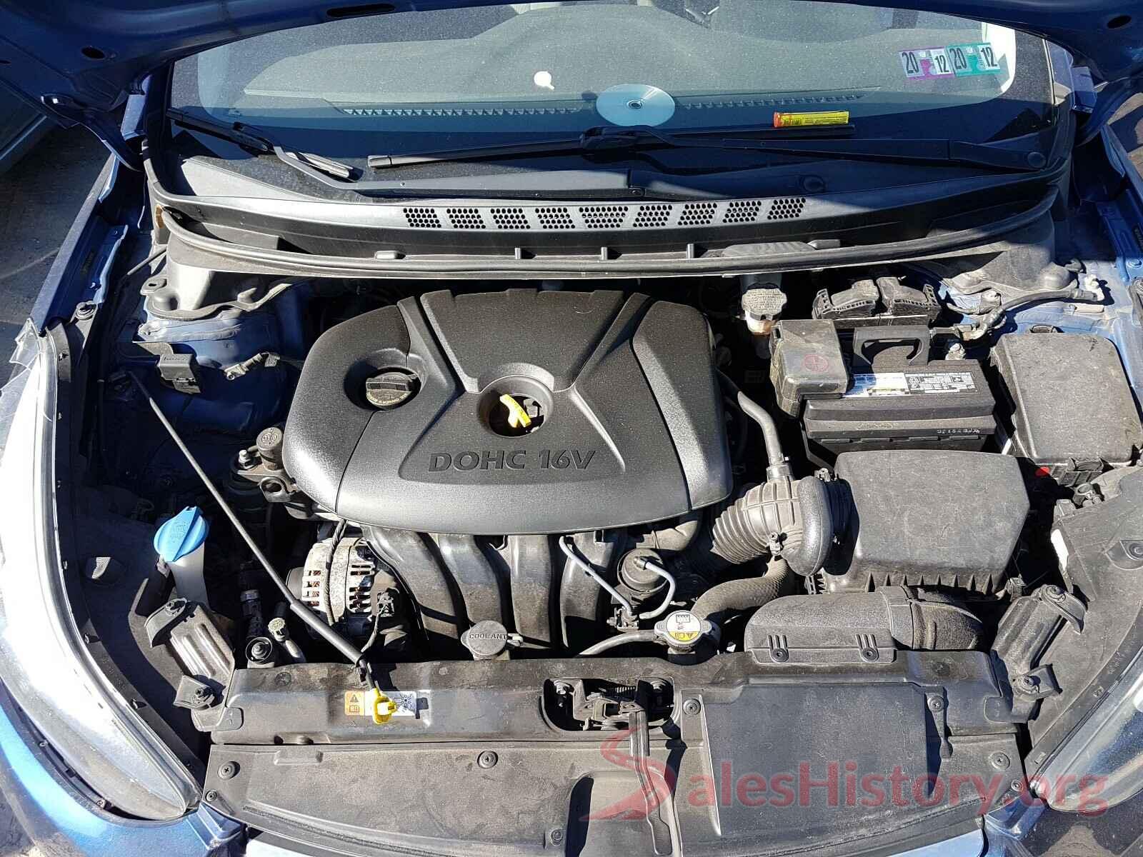 5NPDH4AE4GH688092 2016 HYUNDAI ELANTRA