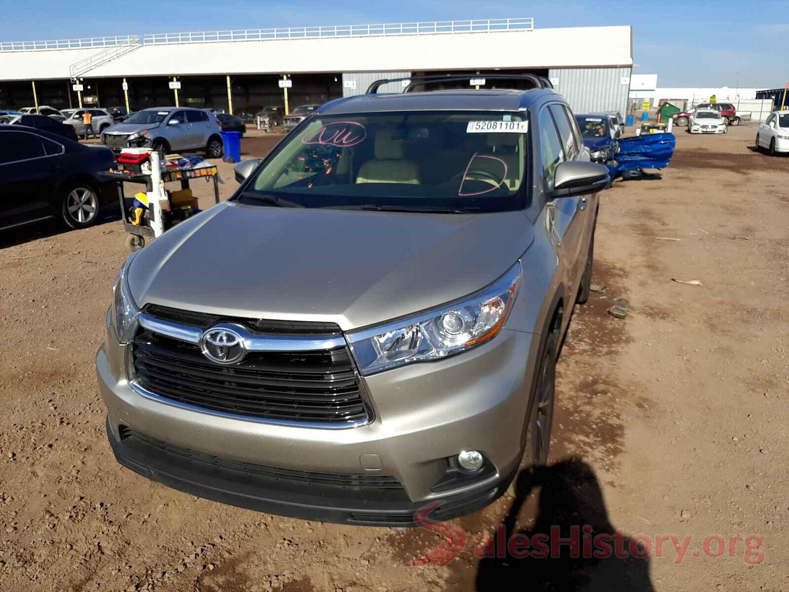 5TDKKRFH3GS146338 2016 TOYOTA HIGHLANDER