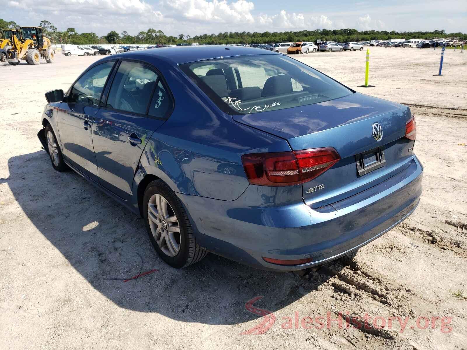 3VW2B7AJ0JM217238 2018 VOLKSWAGEN JETTA