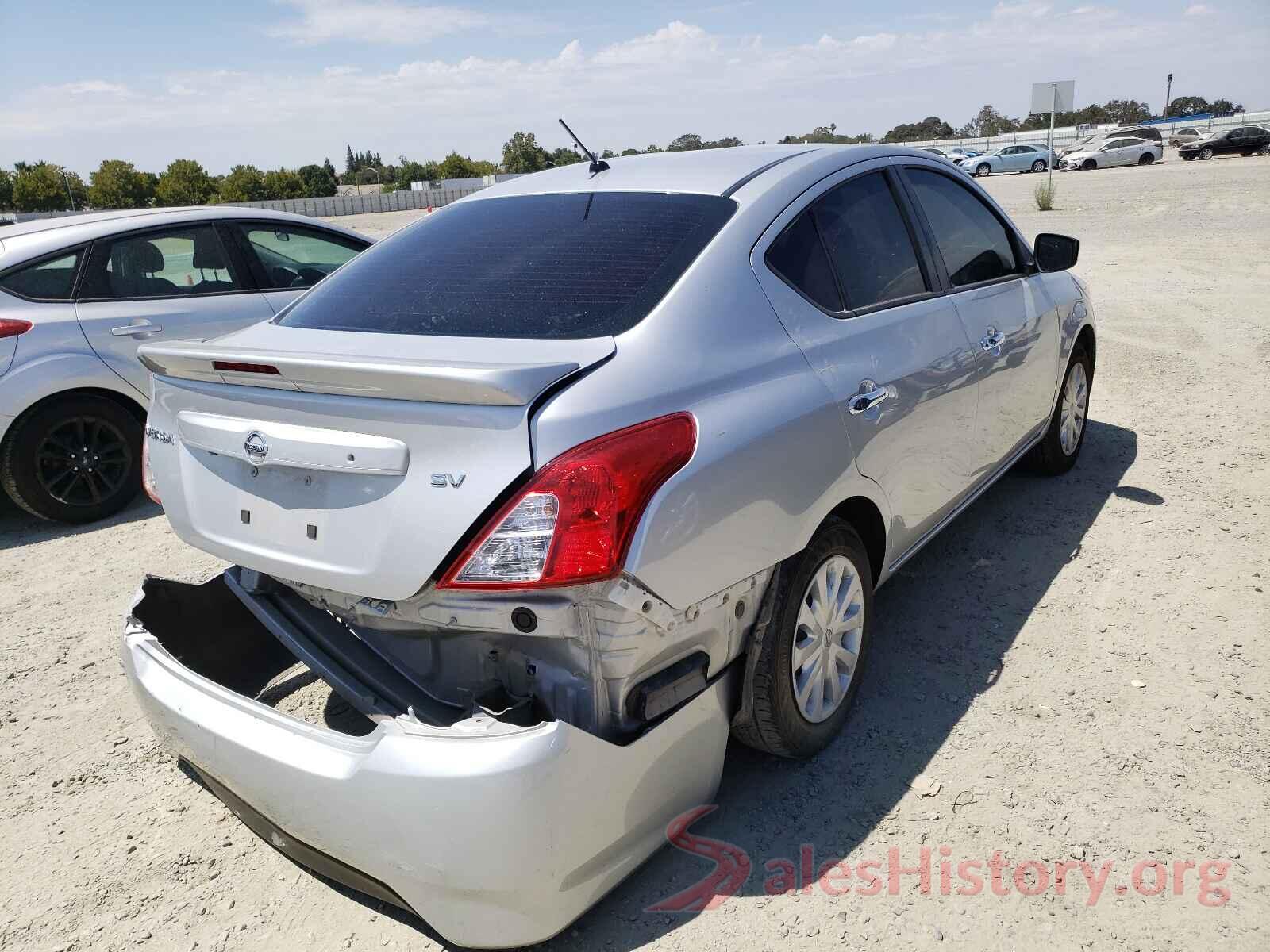 3N1CN7AP6KL845835 2019 NISSAN VERSA