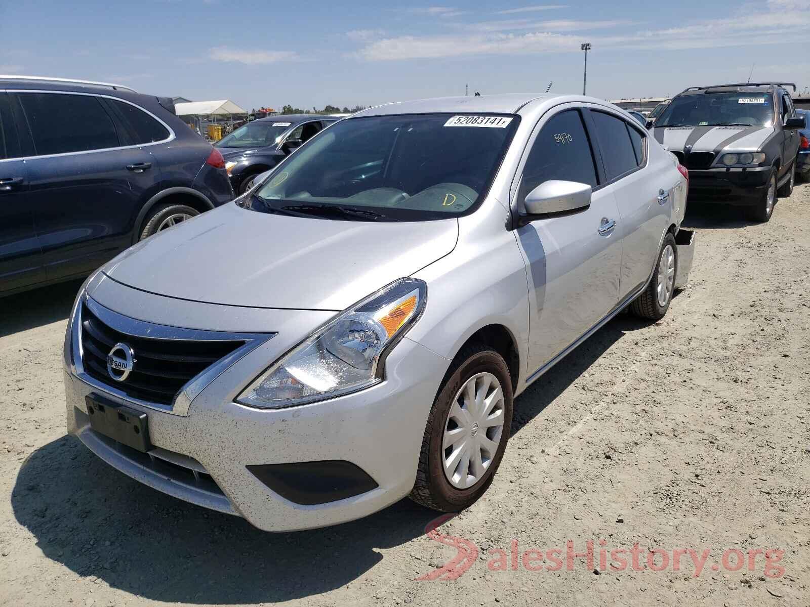 3N1CN7AP6KL845835 2019 NISSAN VERSA