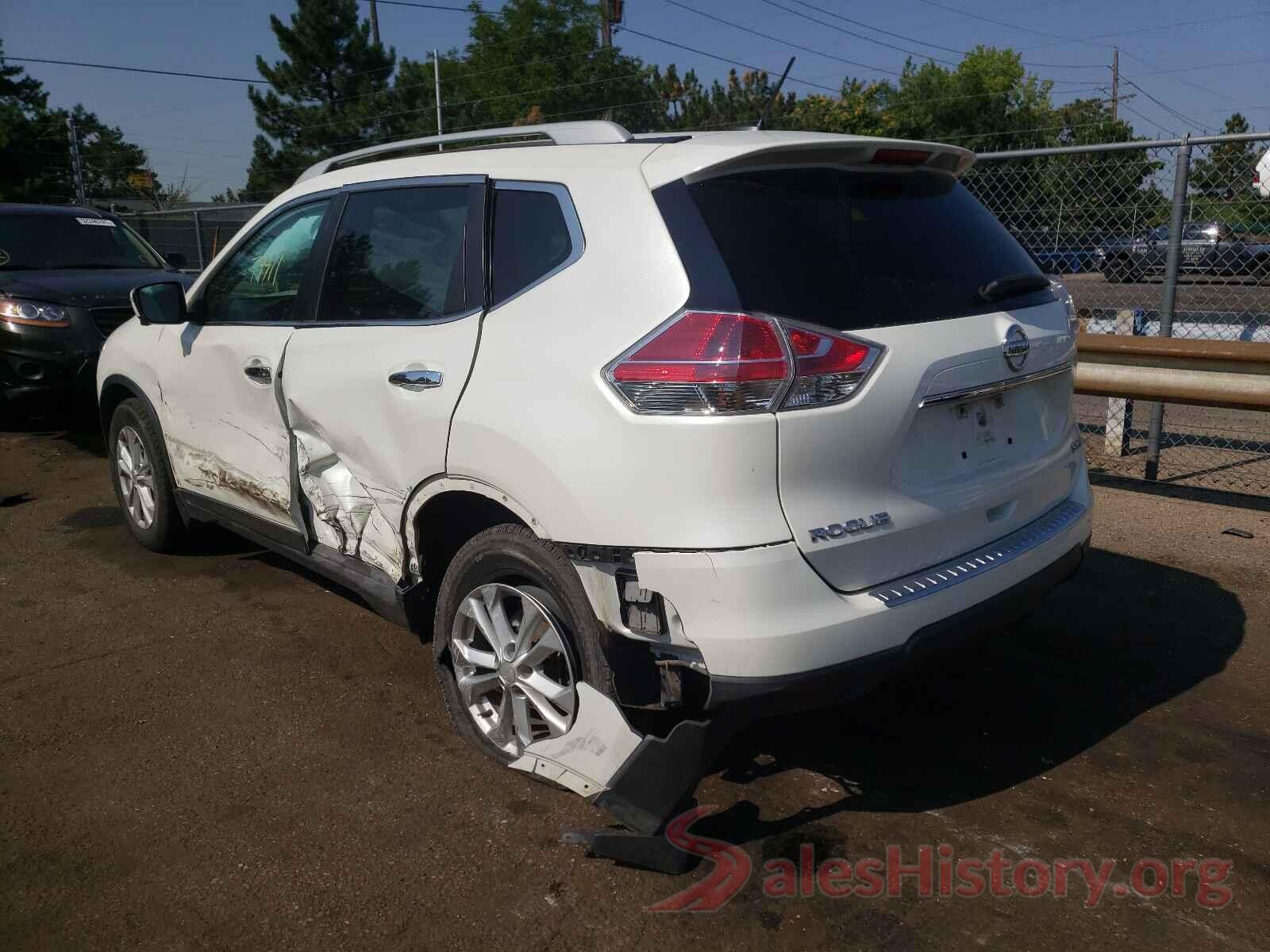 5N1AT2MV4GC838596 2016 NISSAN ROGUE