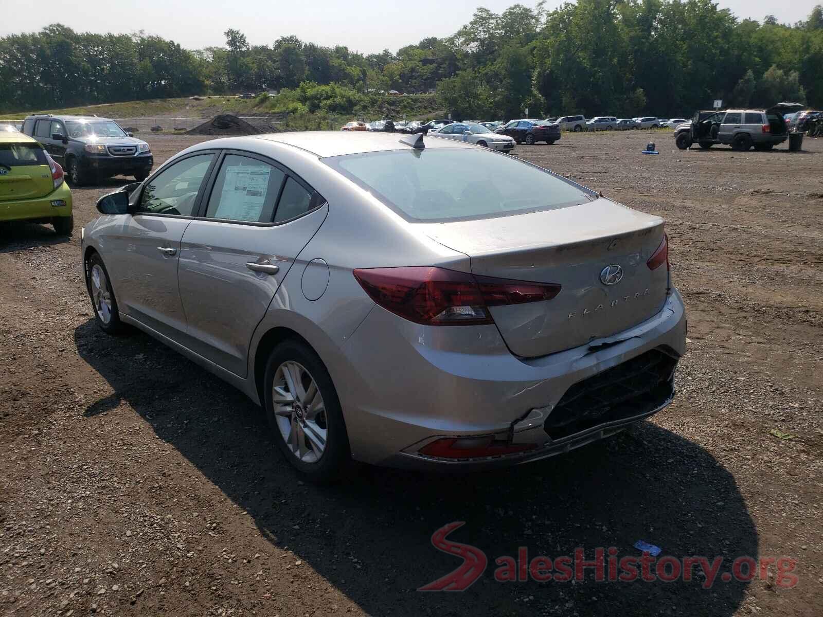 5NPD84LF3LH619524 2020 HYUNDAI ELANTRA