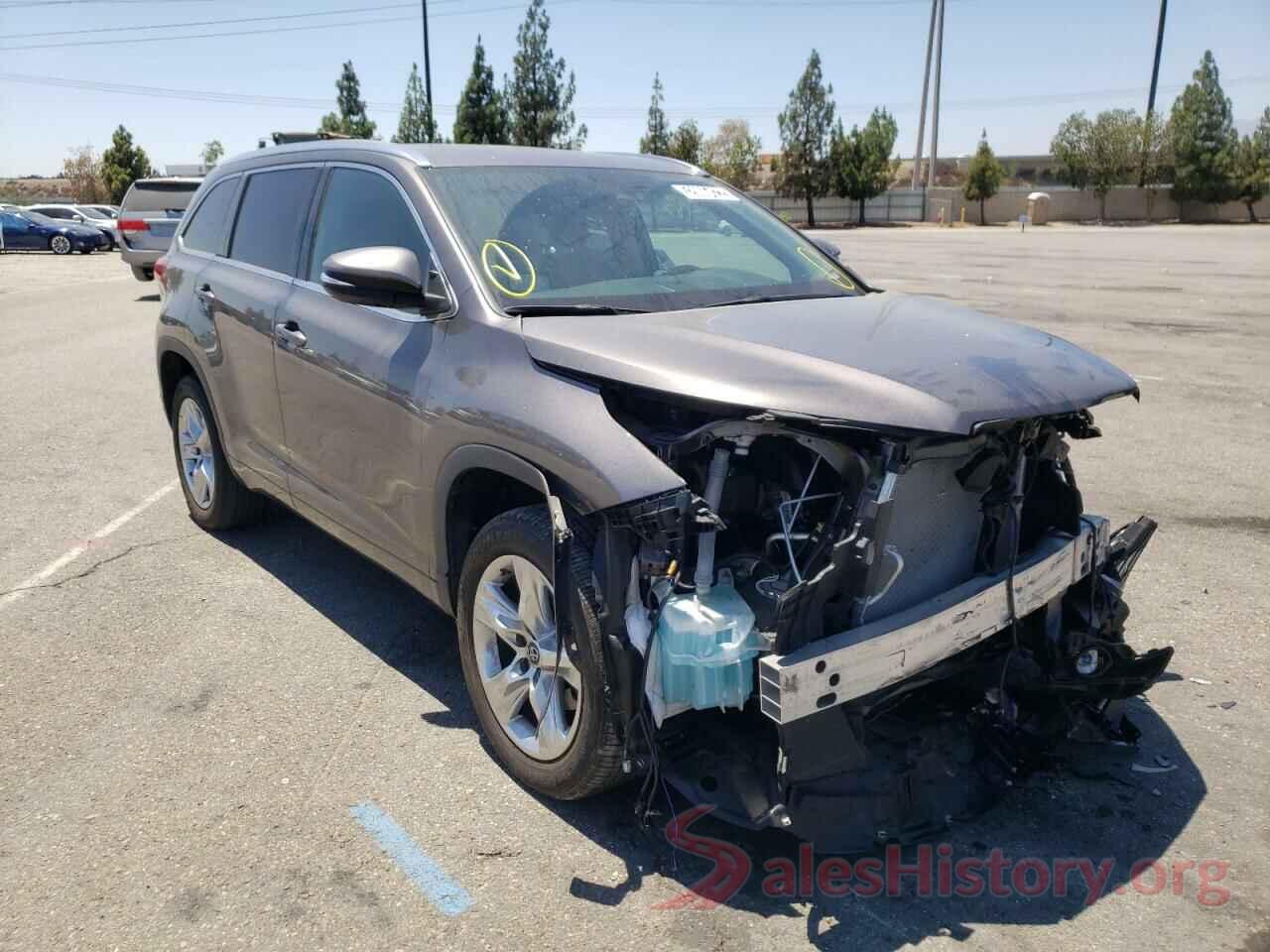 5TDYZRFH4KS331643 2019 TOYOTA HIGHLANDER