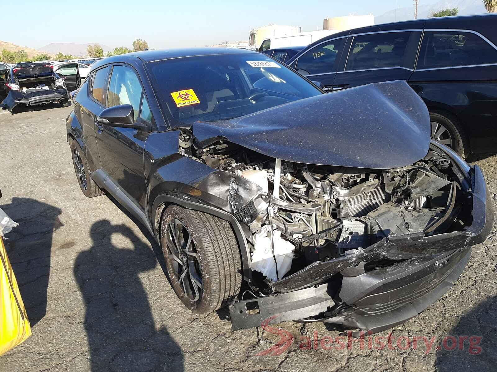 NMTKHMBX8JR010338 2018 TOYOTA C-HR