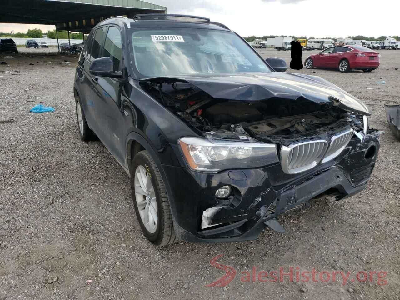 5UXWZ7C30H0X40169 2017 BMW X3