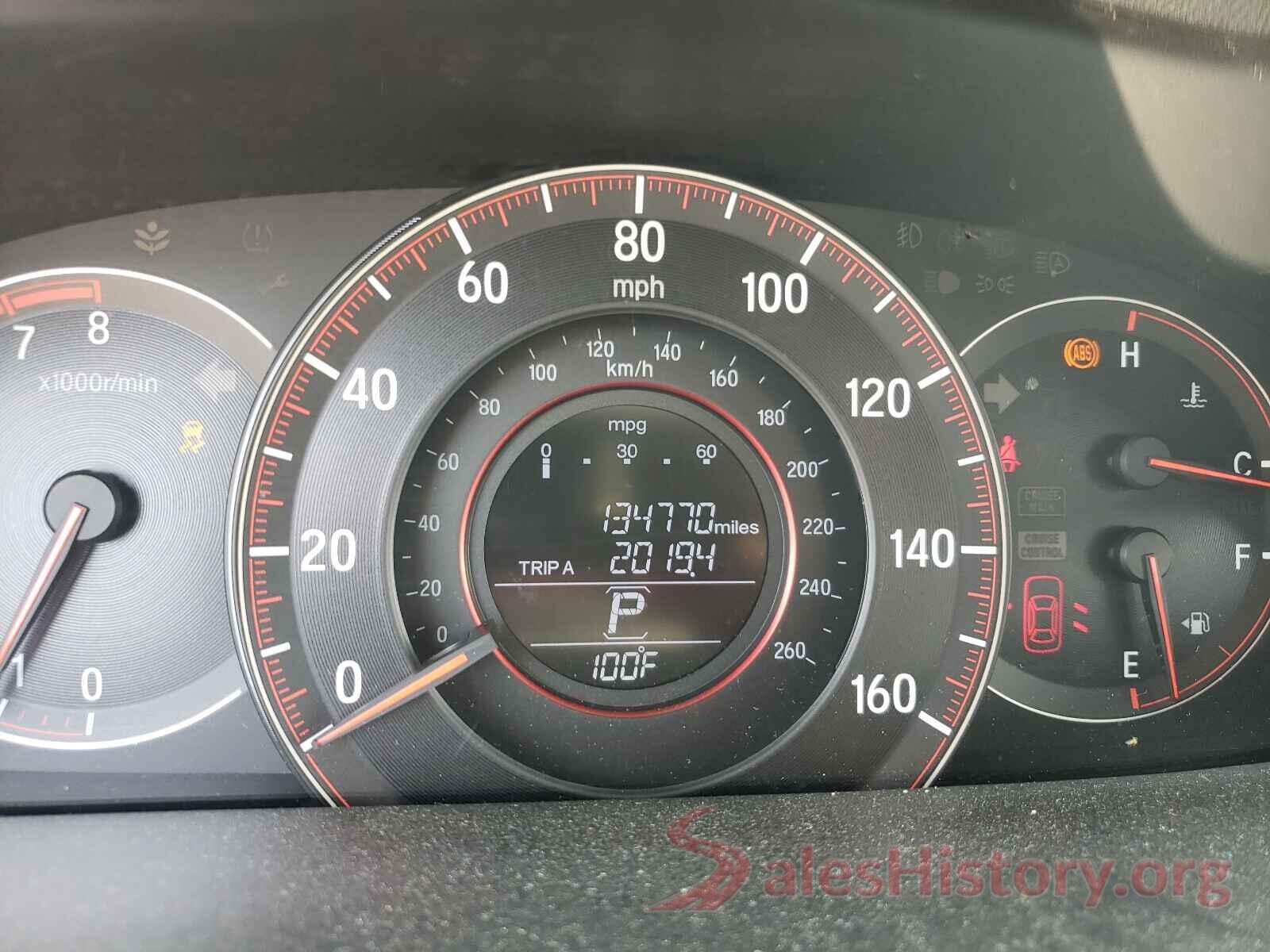 1HGCR2F54GA207207 2016 HONDA ACCORD