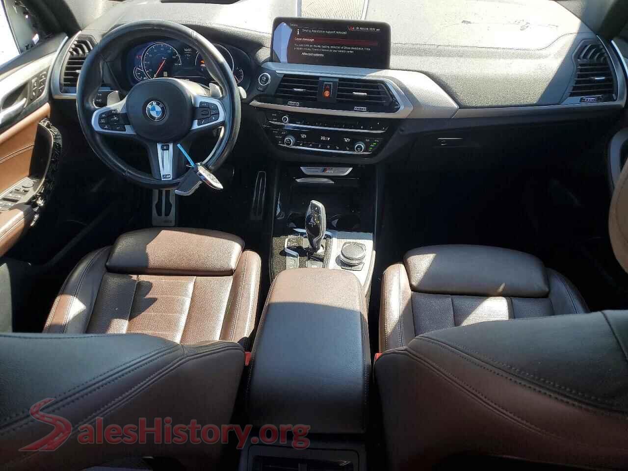 2019 BMW X3 VIN 5UXTS3C51K0Z02769, interior dashboard