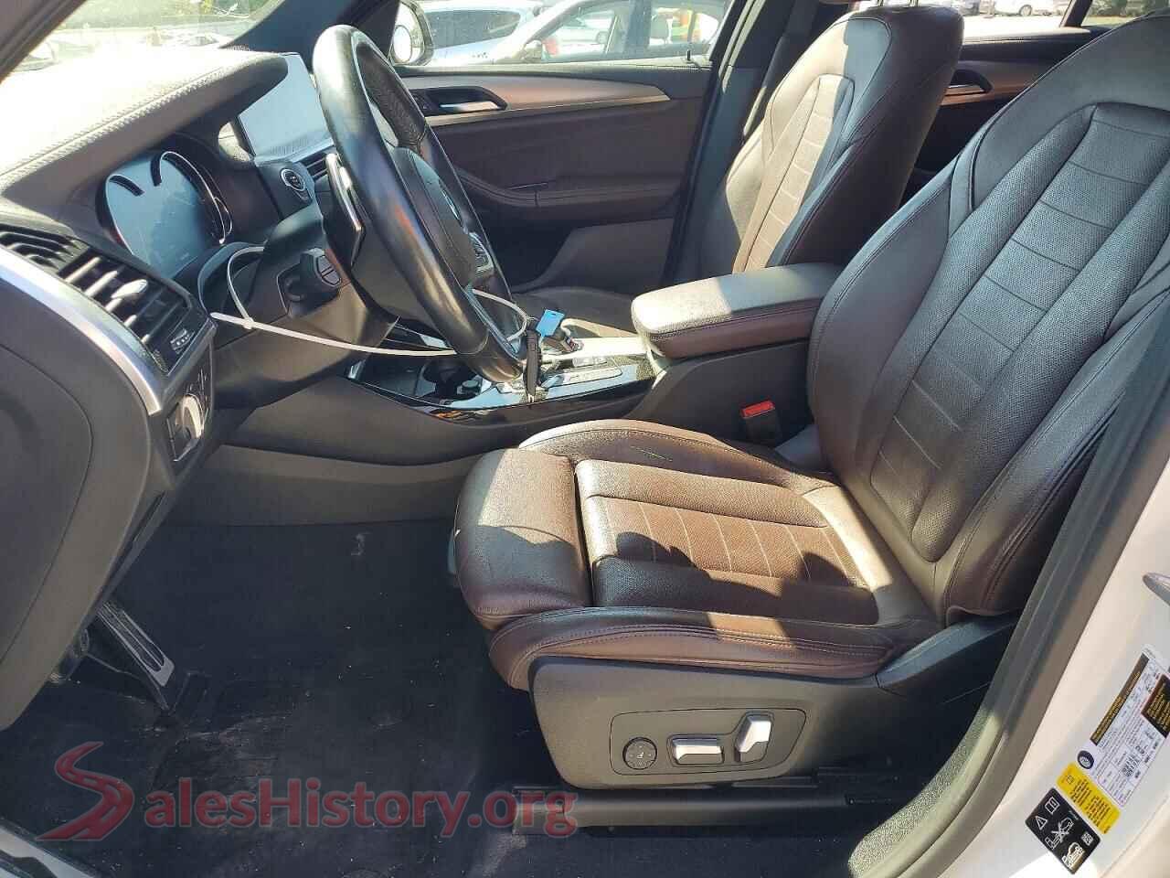 2019 BMW X3 VIN 5UXTS3C51K0Z02769, engine bay