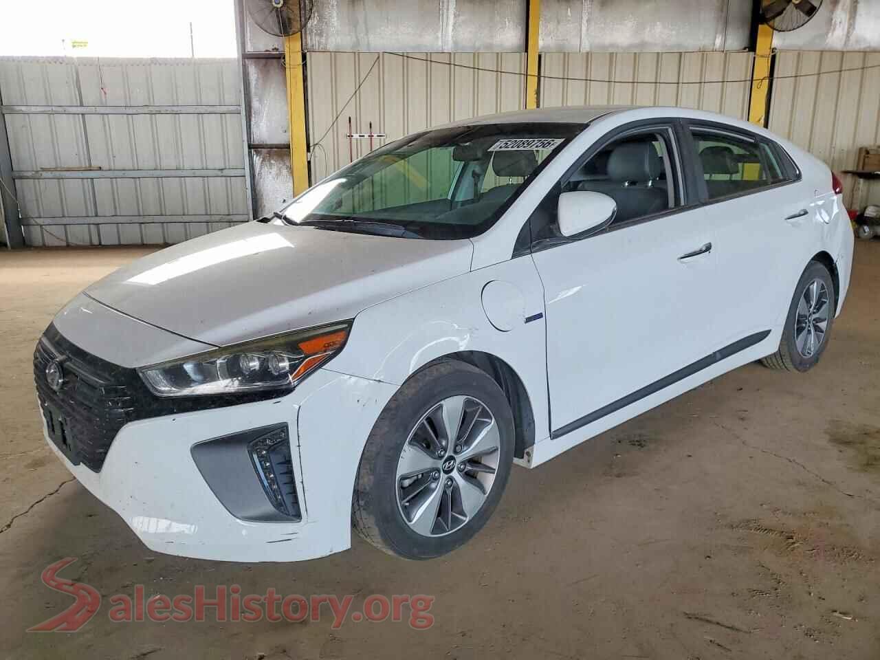 2018 HYUNDAI IONIQ VIN KMHC75LD8JU060957, auction photo