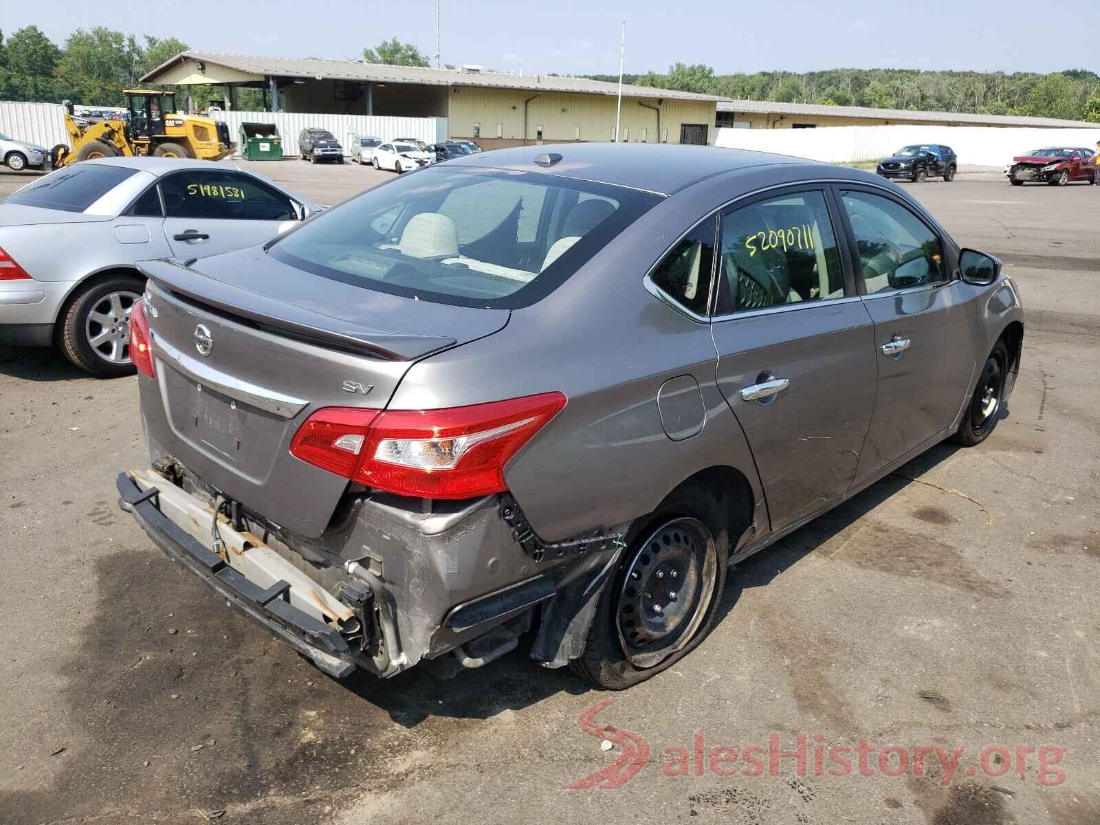 3N1AB7AP4GY264165 2016 NISSAN SENTRA