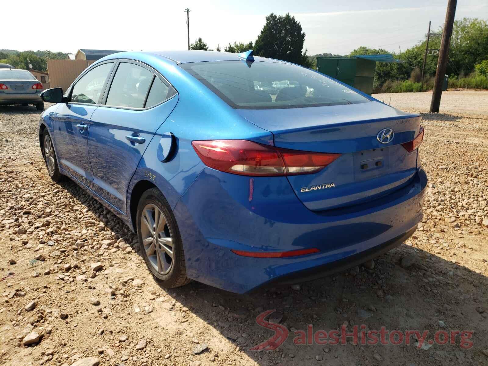 5NPD84LF7HH091137 2017 HYUNDAI ELANTRA