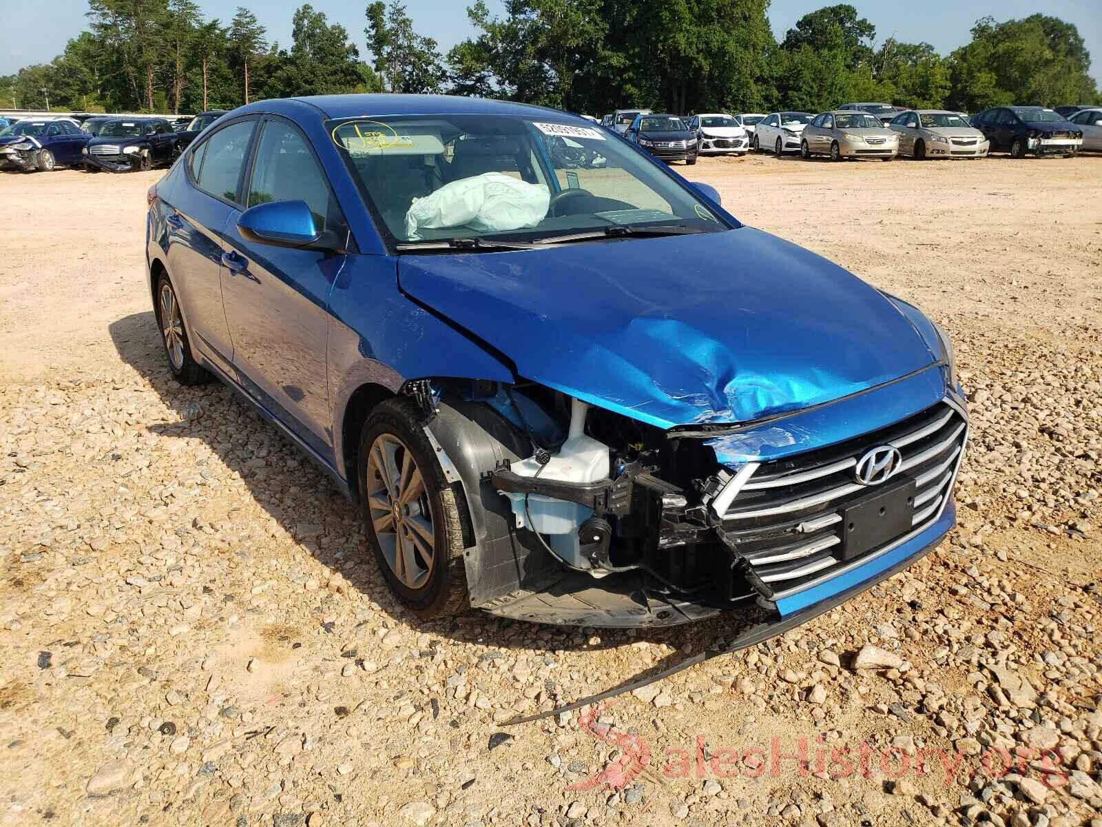 5NPD84LF7HH091137 2017 HYUNDAI ELANTRA