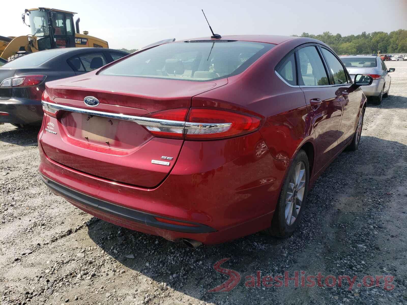 3FA6P0HD0HR371917 2017 FORD FUSION