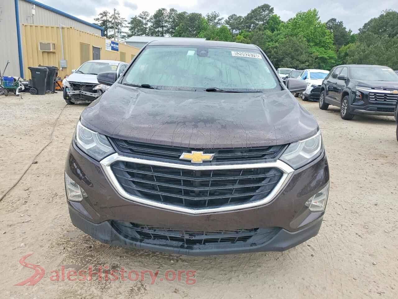 2020 CHEVROLET EQUINOX VIN 2GNAXJEV7L6157053, rear view