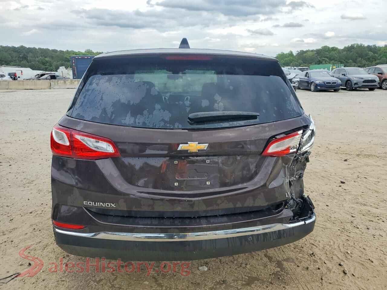 2020 CHEVROLET EQUINOX VIN 2GNAXJEV7L6157053, left side view
