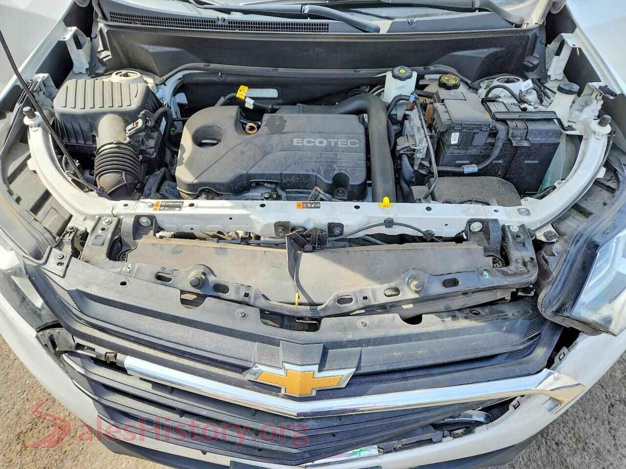 2020 CHEVROLET EQUINOX VIN 3GNAXHEV6LS600464, VIN plate