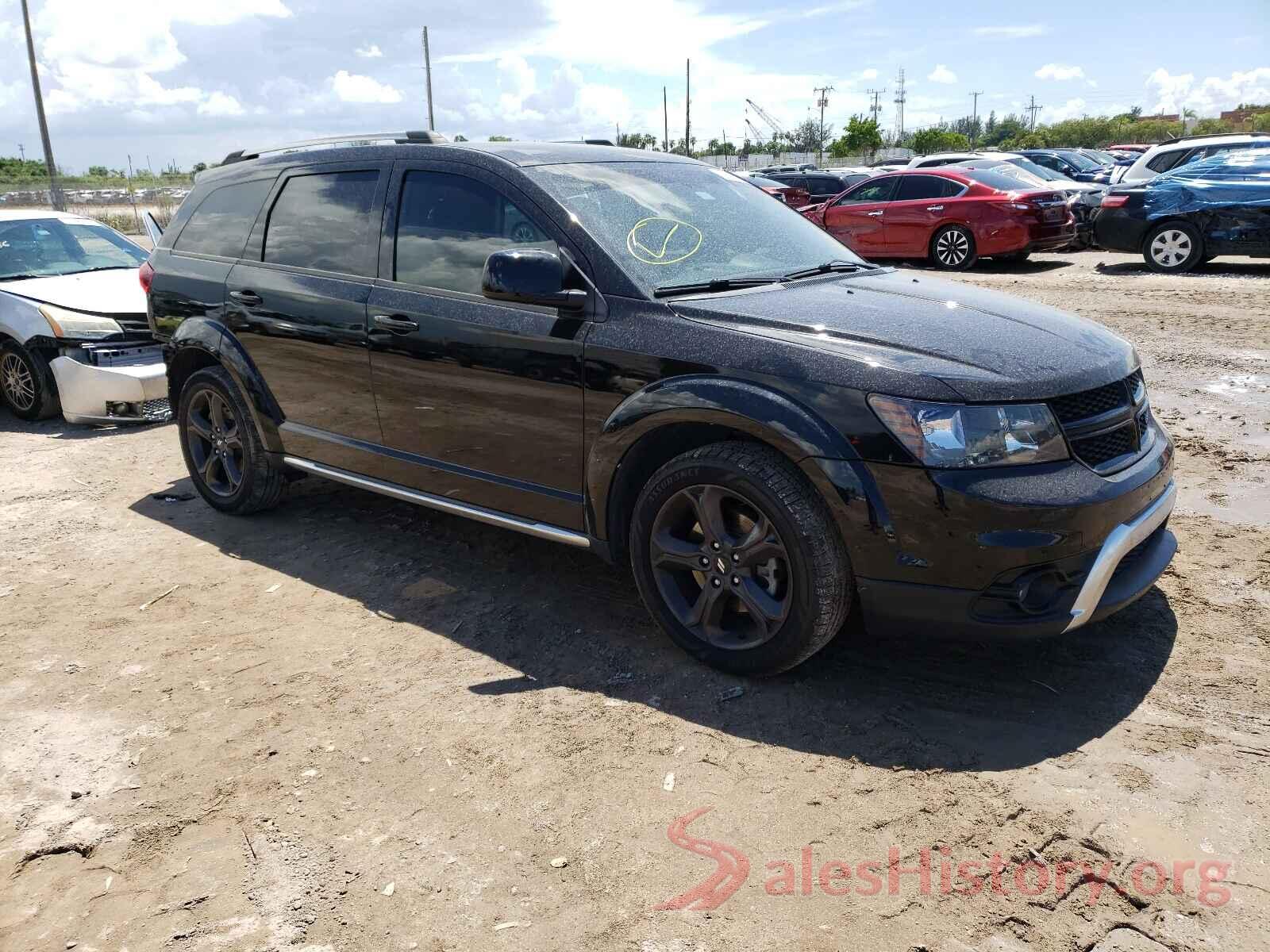 3C4PDCGG1JT380459 2018 DODGE JOURNEY