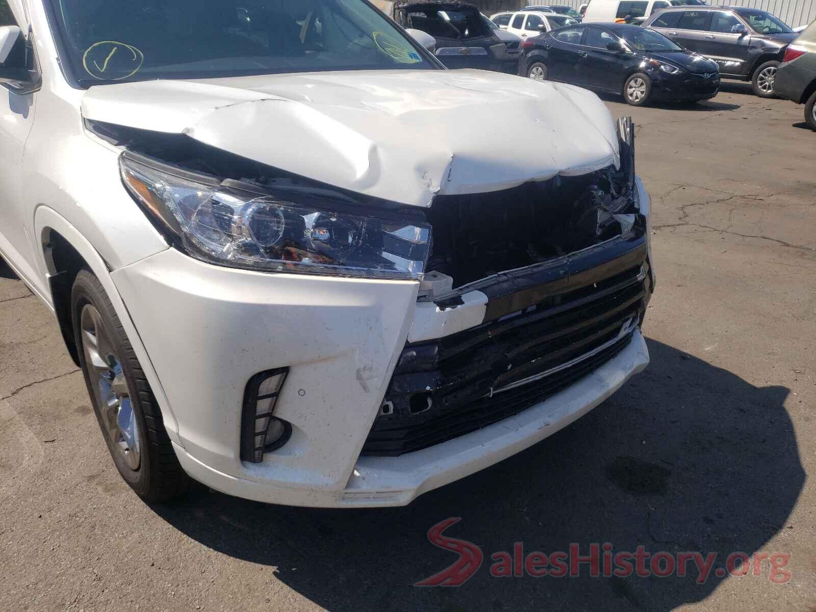 5TDDZRFH8HS418386 2017 TOYOTA HIGHLANDER