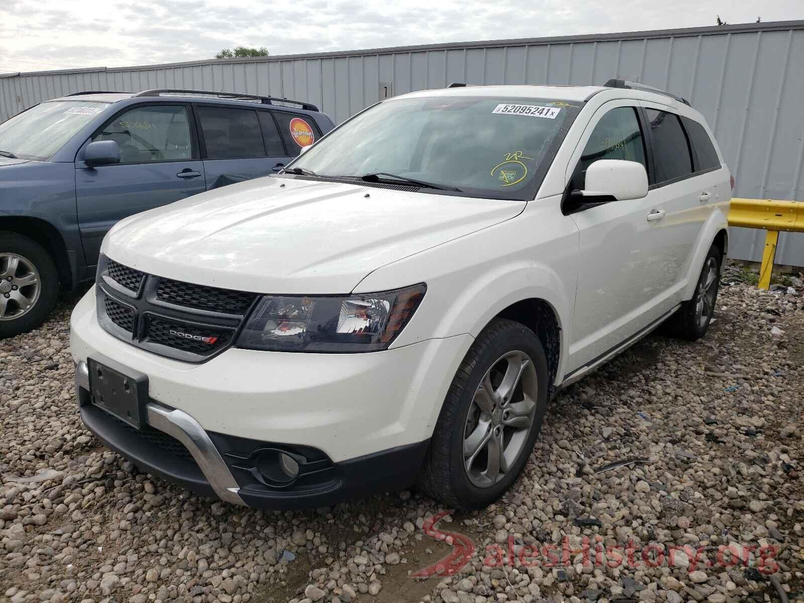 3C4PDCGBXHT552258 2017 DODGE JOURNEY