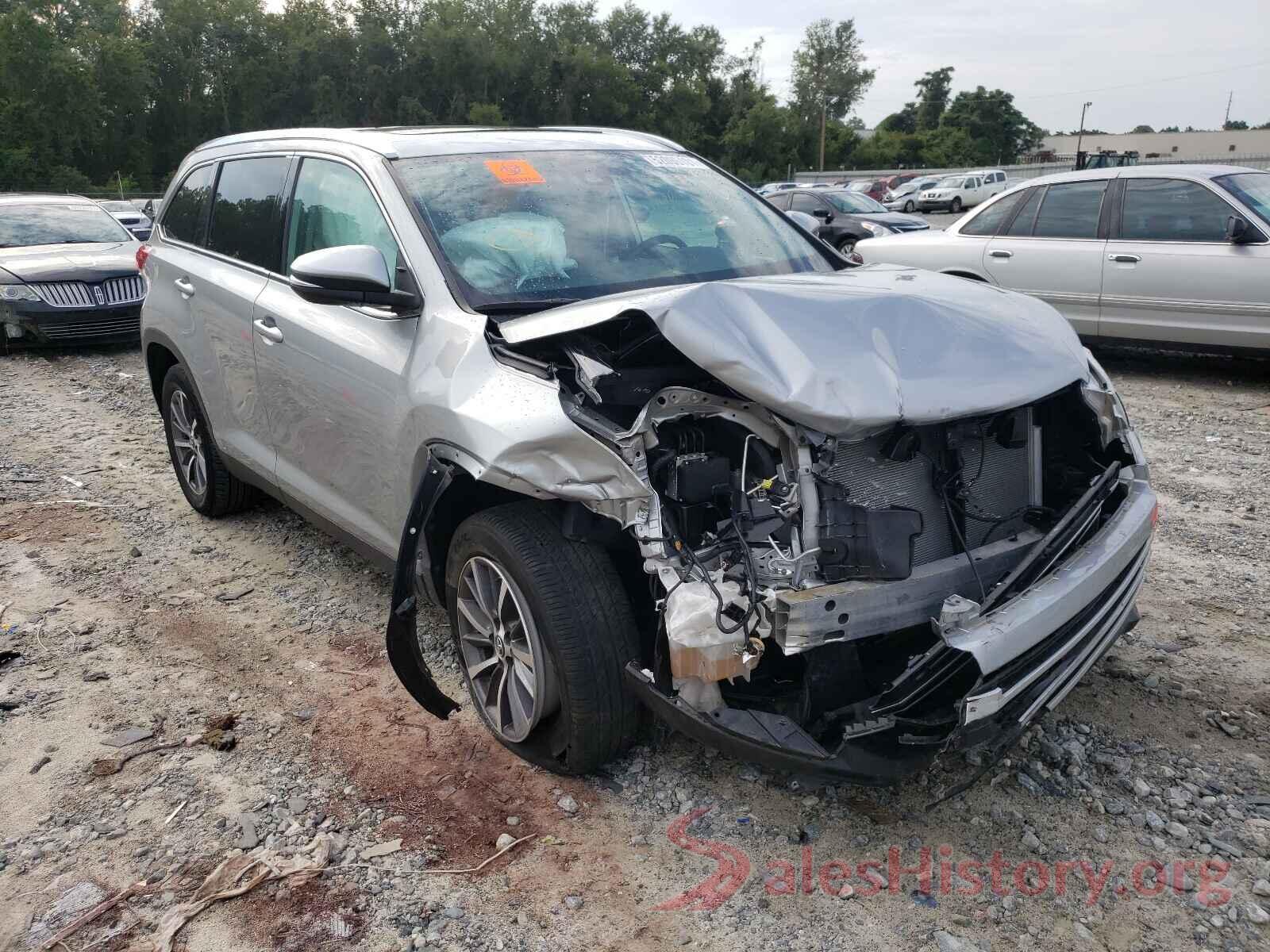 5TDKZRFH9KS321082 2019 TOYOTA HIGHLANDER