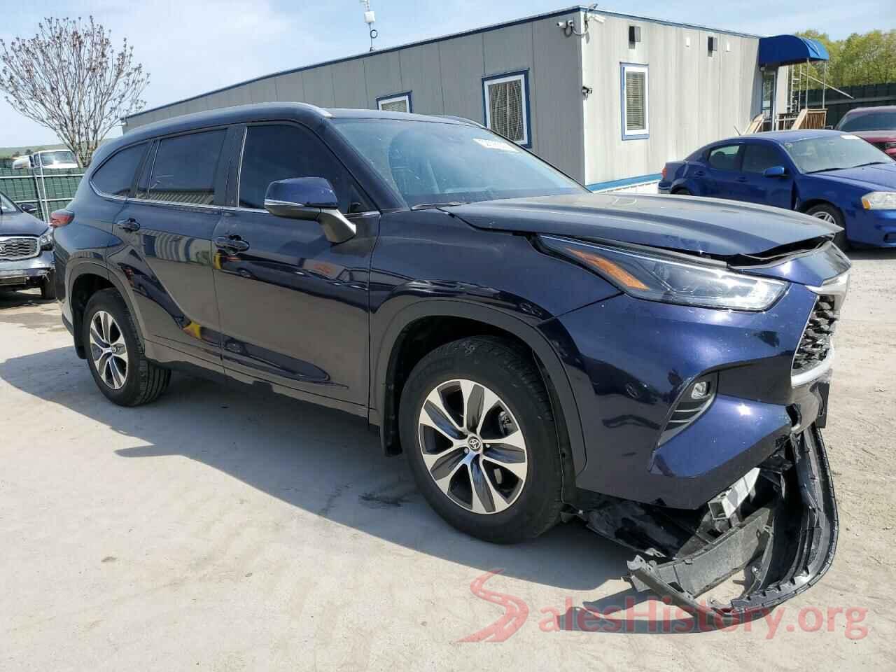 5TDKDRAH3PS501042 2023 TOYOTA HIGHLANDER