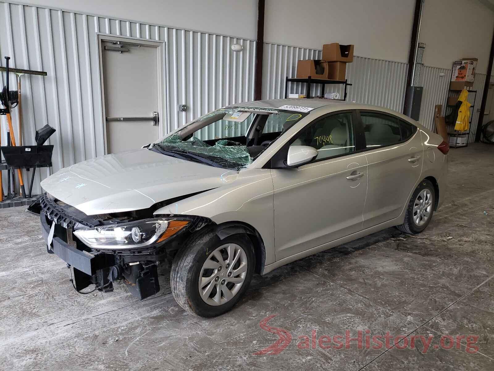 5NPD74LFXHH132654 2017 HYUNDAI ELANTRA