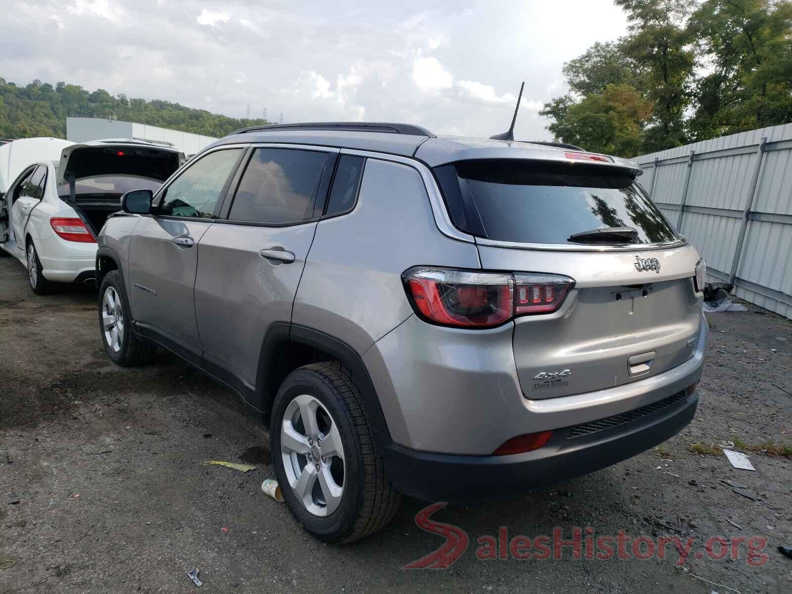 3C4NJDBB0KT849656 2019 JEEP COMPASS