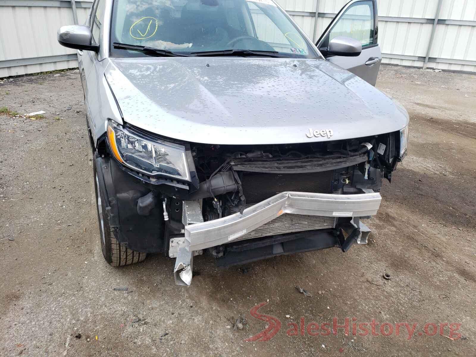 3C4NJDBB0KT849656 2019 JEEP COMPASS