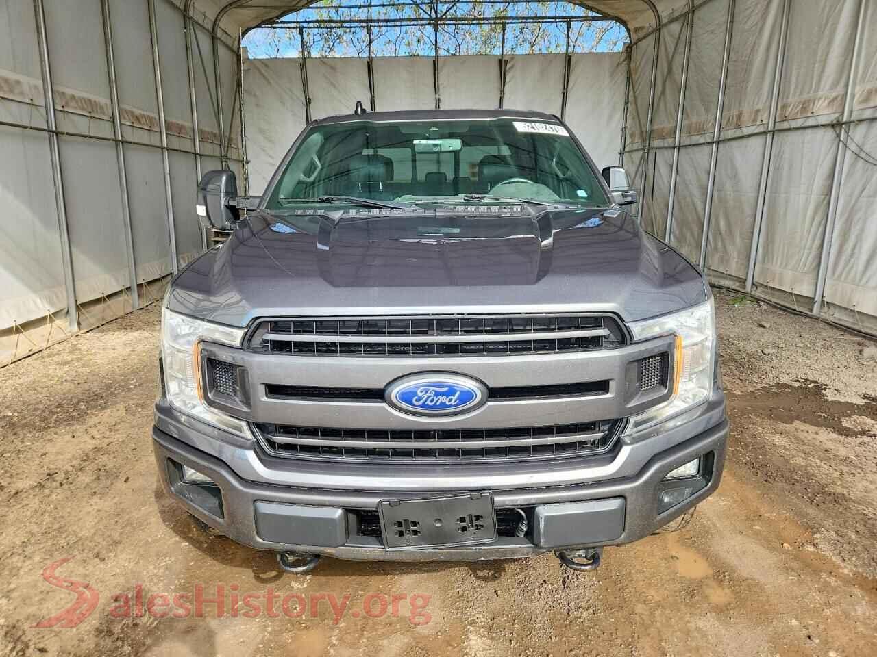 2019 FORD F150 VIN 1FTFW1E4XKFB06840, rear view