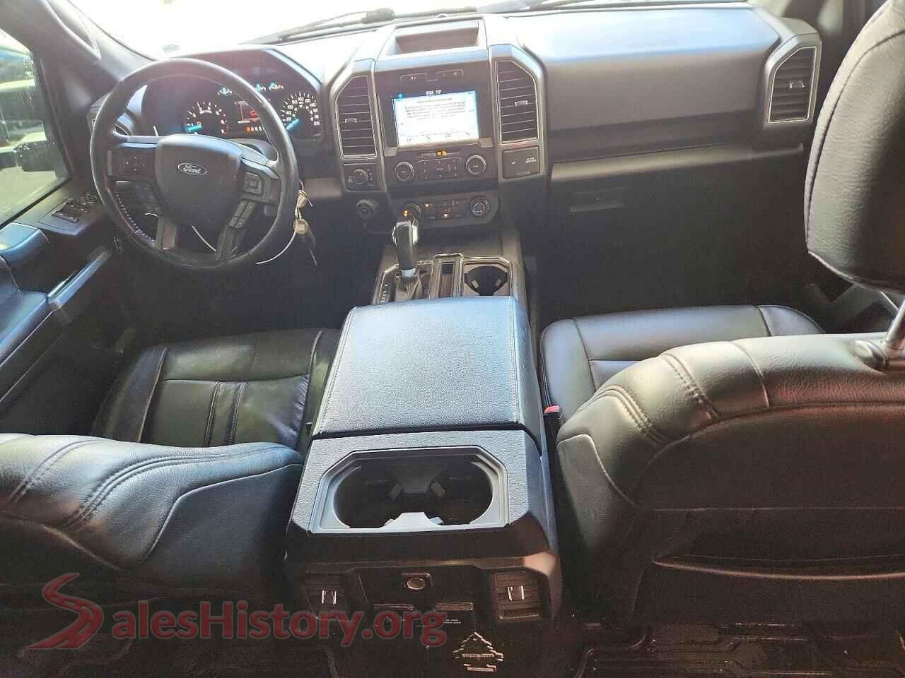 2019 FORD F150 VIN 1FTFW1E4XKFB06840, interior dashboard
