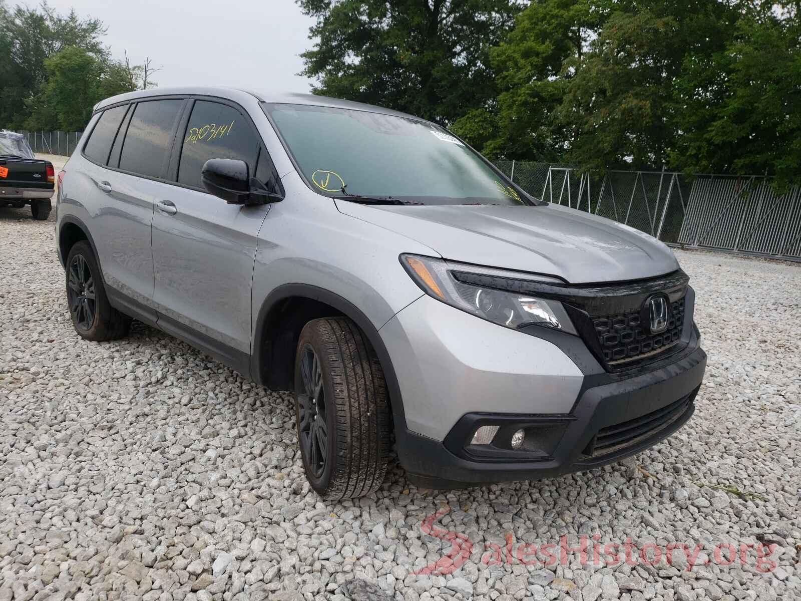 5FNYF8H23KB009656 2019 HONDA PASSPORT