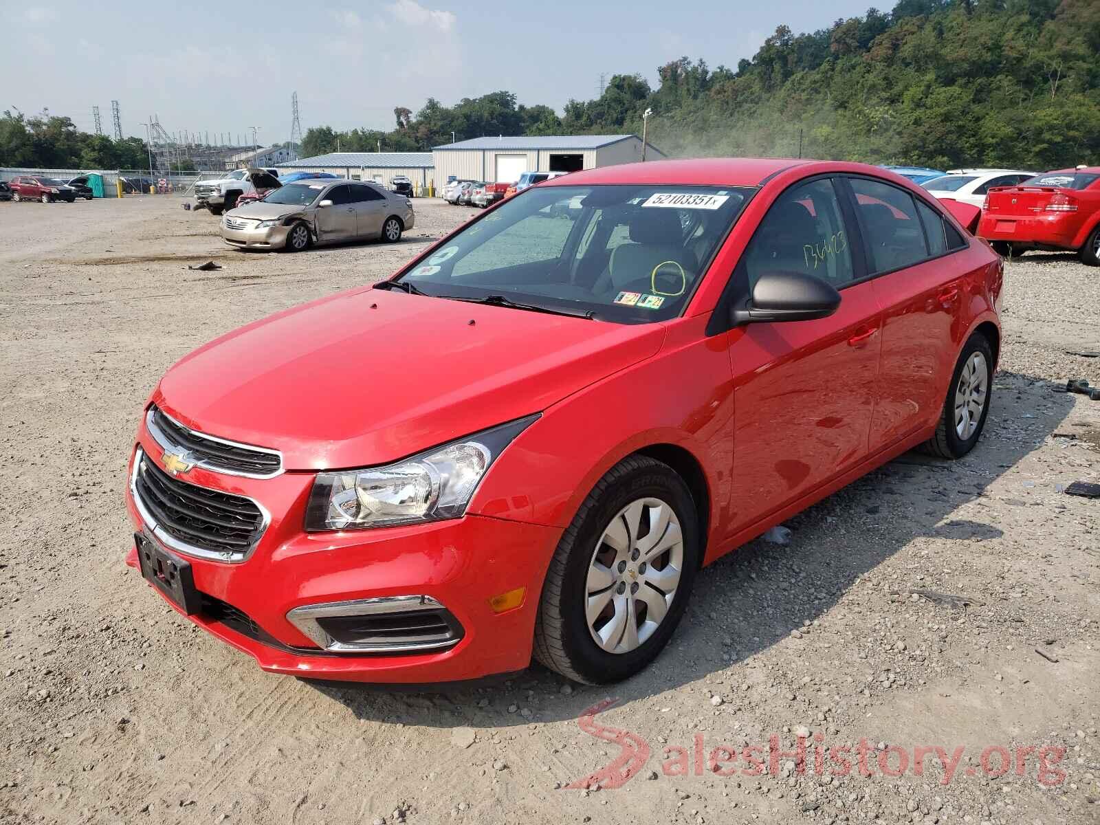 1G1PC5SH8G7196317 2016 CHEVROLET CRUZE