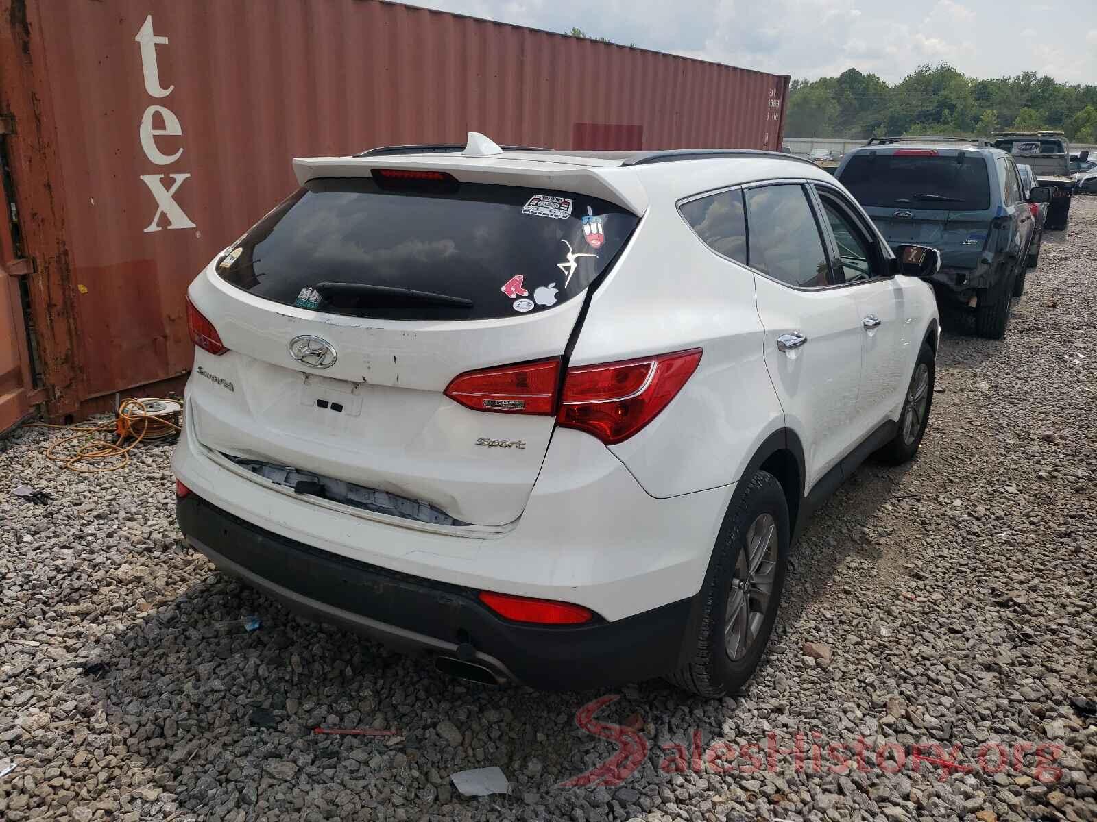 5XYZU3LB1GG341387 2016 HYUNDAI SANTA FE